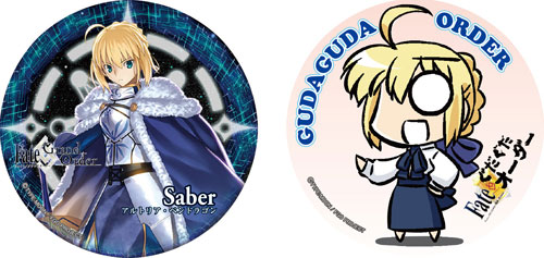 Fate/Grand Order 缶バッジセットA セイバー/アルトリア・ペン