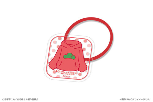 「おそ松さん」アクリルヘアゴム B01(おそ松B)[カナリア]《在庫切れ》