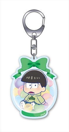 ぷりっしゅ おそ松さん アクリルキーホルダー プレゼントバルーンver. チョロ松[エクスレア]《在庫切れ》