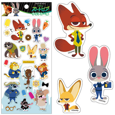 AmiAmi [Character & Hobby Shop] | Zootopia - Clear Sticker(Back-order)