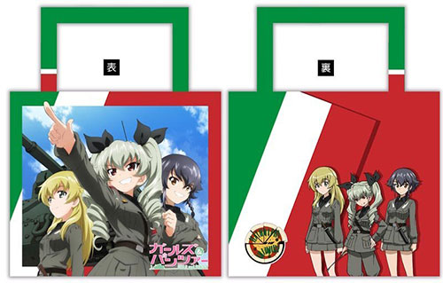 ガールズ＆パンツァー アンツィオ高校 撥水肩掛けトートバッグ[シーズナルプランツ]《在庫切れ》