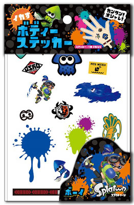 スプラトゥーン イカす ボディーステッカー (2)ボーイ-amiami.jp-あみあみオンライン本店-