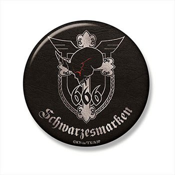 シュヴァルツェスマーケン ビッグ缶バッジ 1 第666戦術機中隊“黒の宣告