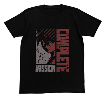 新機動戦記ガンダムW 任務完了Tシャツ/ブラック-S[コスパ]