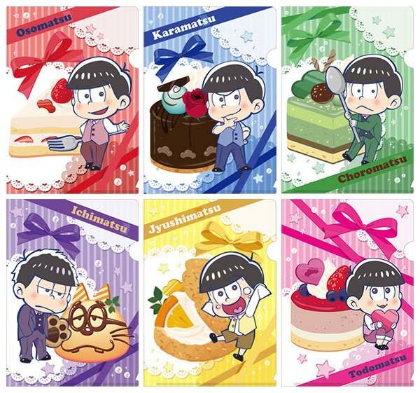 おそ松さん とじコレ ミニクリアファイル 7個入りBOX[ツインクル]《在庫切れ》