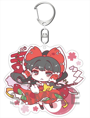 d◻︎東方Project◻︎　博麗霊夢　護符　アクリルキーホルダー d◻︎東方Project◻︎ 博麗霊夢 護符 アクリルキーホルダー 博麗