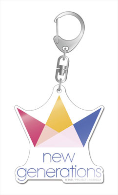 アイドルマスター シンデレラガールズ ロゴデカアクリルキーホルダー New Generations Gift 在庫切れ