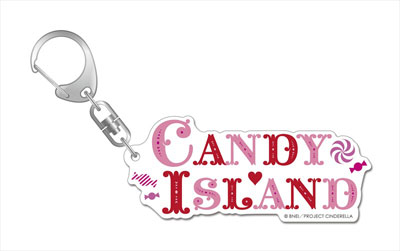 アイドルマスター シンデレラガールズ ロゴデカアクリルキーホルダー CANDY ISLAND[Gift]《在庫切れ》