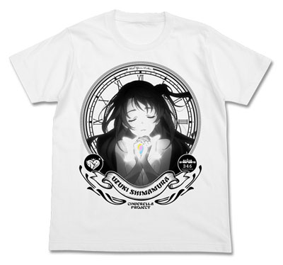 アイドルマスター シンデレラガールズ 島村卯月Tシャツ 流れ星キセキVer./ホワイト-S[コスパ]《在庫切れ》