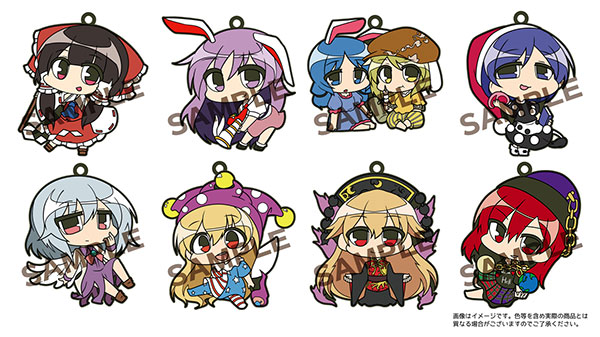東方Project　ラバーストラップ　水橋パルスィ　ラバーストラップ　霧雨魔理沙 東プロ ラバーストラップ 水橋パルスィ ラバーストラップ 霧雨魔