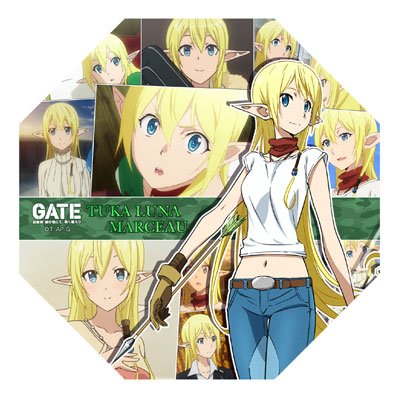GATE 自衛隊 彼の地にて、斯く戦えり 卓上ミニ傘 テュカ・ルナ・マルソー[シーズナルプランツ]《在庫切れ》
