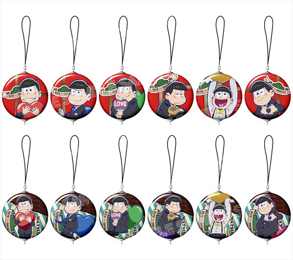 おそ松さん LOVE松さん トレーディング缶ストラップ 12個入りBOX