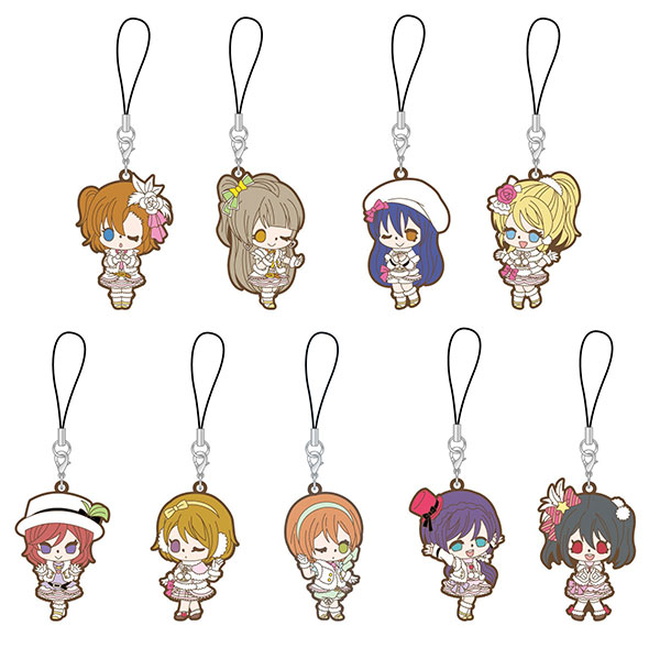ラブライブ！ ラバーストラップ Snow halation ver. 9個入りBOX