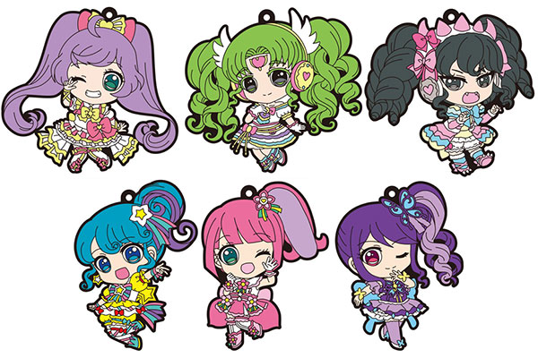 プリパラ　じゅのん　ラバーストラップ　プリパラバーストラップ プリパラ トレーディング ラバーストラップ 6個入りBOX[フリーイング