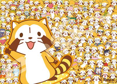 ジグソーパズル ラスカルだらけ 500ピース(500-187)[エンスカイ