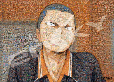 ジグソーパズル ハイキュー！！セカンドシーズン モザイクアート 田中龍之介 300ラージピース (300-L509)[エンスカイ]《在庫切れ》
