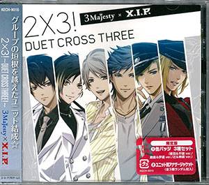 CD 3 MAJESTY × X.I.P. / 「2×3！ ～Duet Cross Three！～」 限定版[ユニバーサルミュージック]《在庫切れ》