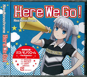 CD ミス・モノクローム (CV：堀江由衣) / 9thシングル「Here We Go !」 初回限定盤 DVD付[キングレコード]《在庫切れ》