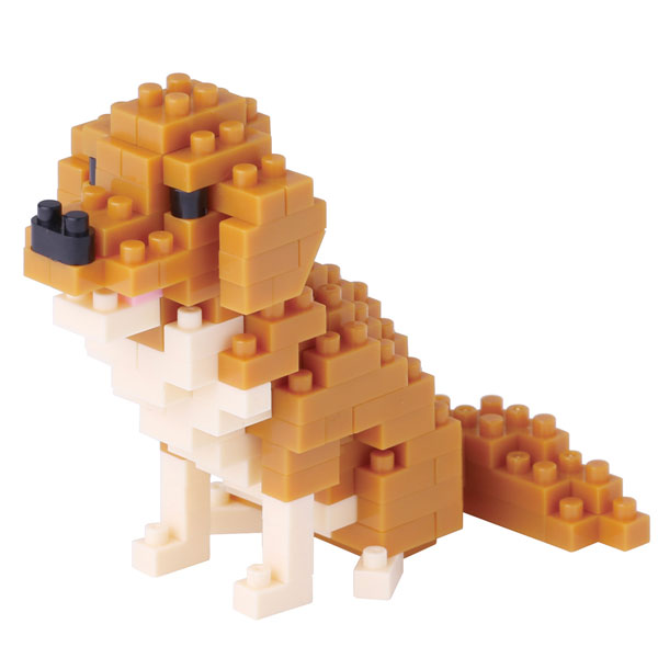 ナノブロック NBC_168 ゴールデンレトリバー[カワダ]《在庫切れ》