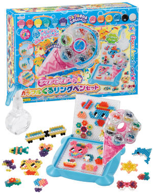 アクアビーズアート カラフルくるリングペンセット[エポック