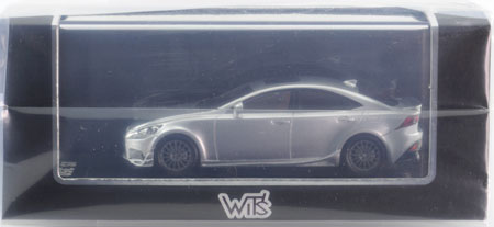 1/43 レクサス IS 350 F SPORTS TRD シルバー WIT’S 1/43 LEXUS IS 350 F SPORTS PARTS(TRD) プラチナム