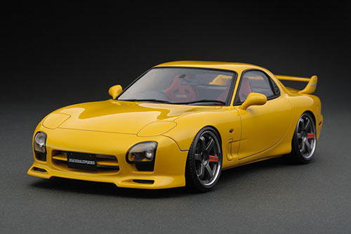ミニカー 1/18 Mazda FD3S Mazda Speed Aspec Yellow 1/18 Mazda RX-7 (FD3S) Mazda Speed Aspec Yellow[イグニッション