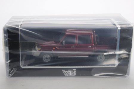 超格安価格 1/43 LAND CRUISER 70 PICKUP 30th Anniversary ダークレッド 乗用車