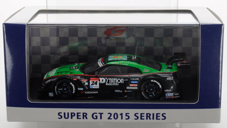 1/43 D’station ADVAN GT-R SUPER GT500 2015 Rd.1 Okayama No.24 GREEN/BLACK[EBBRO]《在庫切れ》