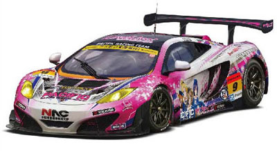 2024年ファッション福袋 1/24スケール PACIFIC MP4-12C マクラーレン RACING×ラブライブ レーシングカー