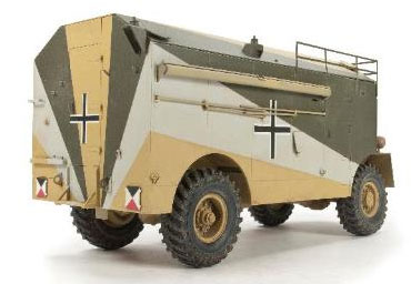 1/35 AEC 装甲指揮車 ロンメル・マムート プラモデル[AFVクラブ]《在庫 