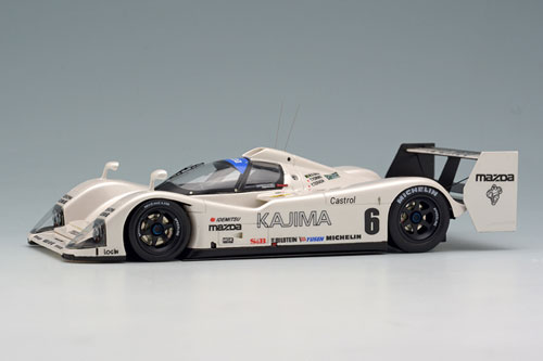 1/43 マツダ MX-R01 LM1992 “KAJIMA”＃6 ブラックアクリルベース[メイクアップ]【送料無料】《在庫切れ》