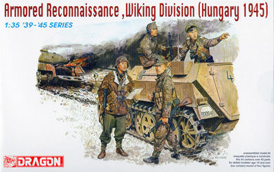 1/35 WW.II ドイツ武装親衛隊 第5SS装甲師団 ヴィーキング 偵察部隊 
