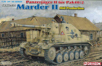 1/35 WW.II ドイツ軍 マーダーII 対戦車自走砲 中期生産型 プラモデル