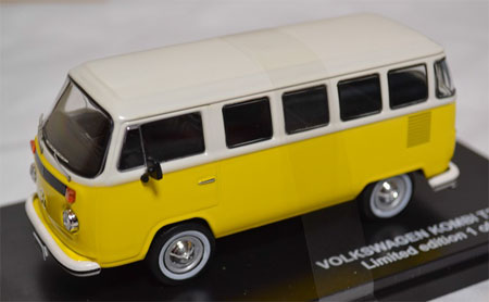 1/43 1976 volkswagen combi panel van - yellow/white with black interior[TRIPLE 9 COLLECTION]《在庫切れ》