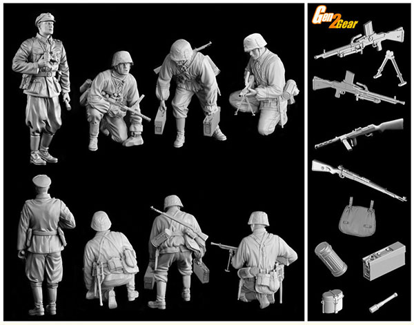 1/35 WW.II ドイツ武装親衛隊 LAH 第1SS装甲師団クリスラ峠の戦い 1941