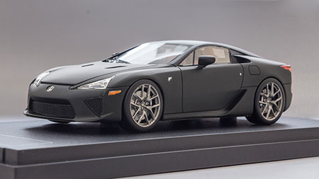 1/43 レクサス LFA(RHD) マットブラック[MARK43]《在庫切れ》