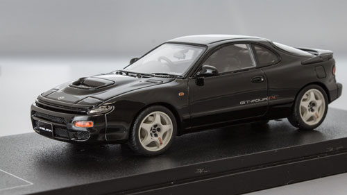 1/43 トヨタ セリカ GT-FOUR RC (ST185) ブラック 5本スポークスポーツ