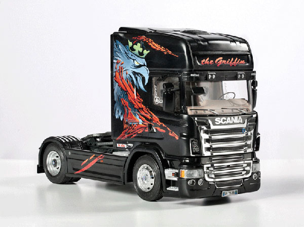 1/24 ショートラック SCANIA R730 THE GRIFFIN プラモデル（再販）[イタレリ]《在庫切れ》