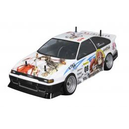 ブンカオリジナル 1/10 RC用 痛車ボディ AE86トレノ(クイーンズ