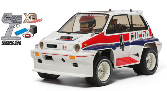 最終値下げTamiya エキスパートビルド　DF-02ホビーラジコン エキスパートビルトシリーズ No.194 1/10 XB Honda シティターボ