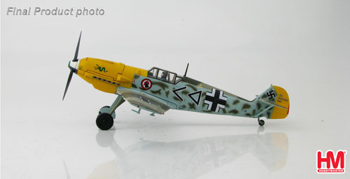 1/48 Bf-109E-4 メッサーシュミット“ハンス・ハーン”[ホビーマスター]《在庫切れ》