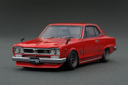 1/43 Nissan Skyline 2000 GT-X (KGC10) Red[イグニッションモデル 