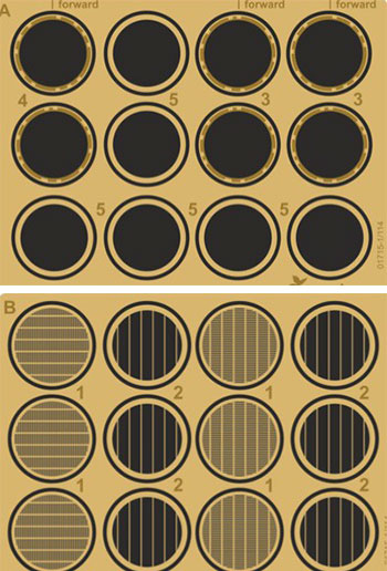 1/144 ファルコン用 グリル エッチング (バンダイ用)[グリーンストロベリー]《在庫切れ》