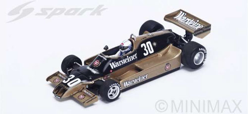 1/43 Arrows A1B No.30 6th Monaco GP 1979 Jochen Mass[スパーク]《在庫切れ》