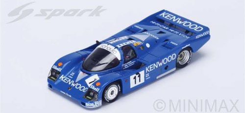 1/43 Porsche 962 C No.11 9th Le Mans 1985  J.-P. Jarier - M. Thackwell - F. Konrad[スパーク]《在庫切れ》