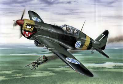 1/32 仏モランソルニエMS406戦闘機ハイテック プラモデル[スペシャル