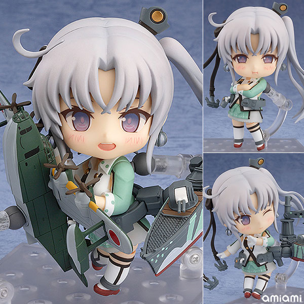 【中古】【特典】ねんどろいど 艦隊これくしょん -艦これ- 秋津洲(GOOD SMILE ONLINE SHOP限定)[グッドスマイルカンパニー]