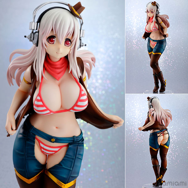 【中古】すーぱーそに子 ～カウガール～ 1/7 完成品フィギュア[ヴェルテクス]