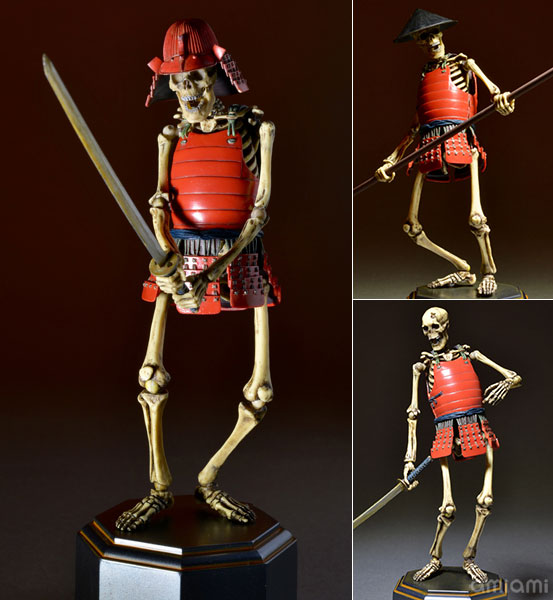 リボルテックタケヤ　骸骨（着彩） Amazon.co.jp: タケヤ式自在置物 骸骨 着彩 約150mm ABS&PVC製