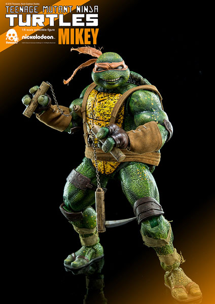 TEENAGE MUTANT NINJA TURTLES Kevin Eastman TMNT Mikey (マイキー) 1/6 可動フィギュア [スリー・ゼロ]【送料無料】《０７月予約※暫定》